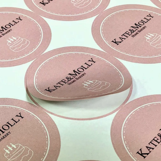 Печать наклеек